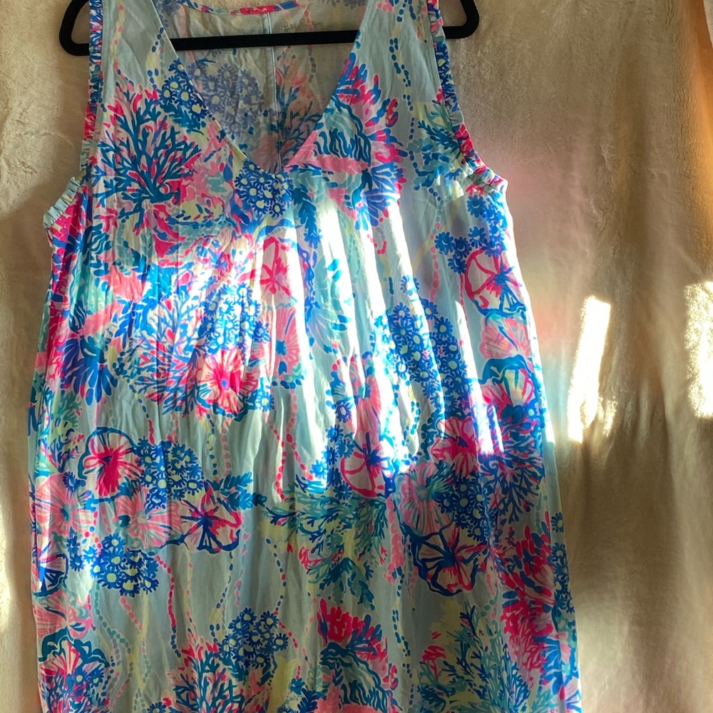 Lilly Pulitzer Floral Sleeveless Dress